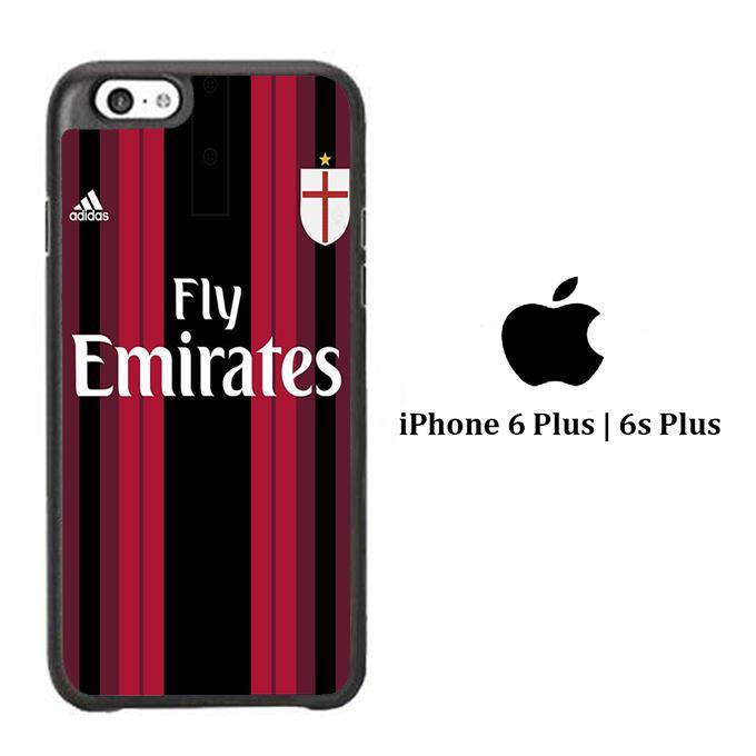 AC Milan Jersey Home iPhone 6 Plus | 6s Plus Case - ezzyst