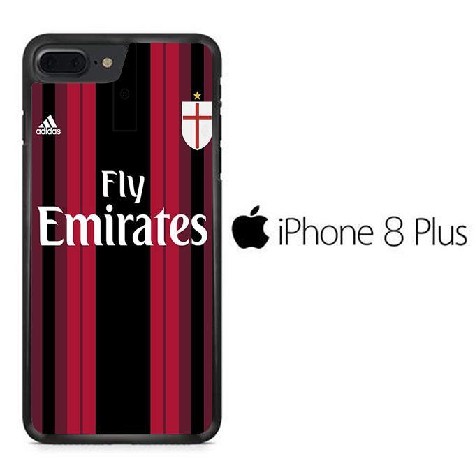 AC Milan Jersey Home iPhone 8 Plus Case - ezzyst