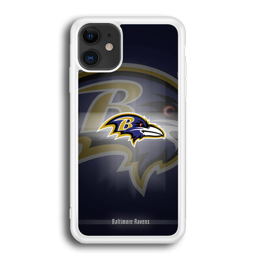 AFC Baltimore Raven Violet Logo iPhone 12 Case