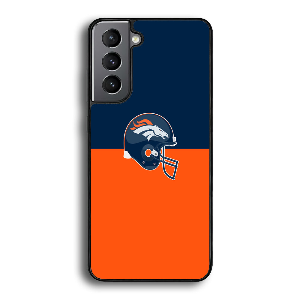 AFC Denver Broncos Helmet Samsung Galaxy S21 Case