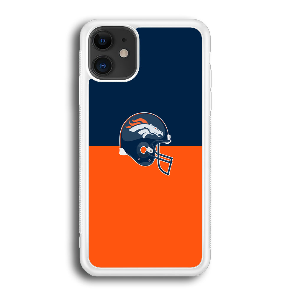 AFC Denver Broncos Helmet iPhone 12 Case
