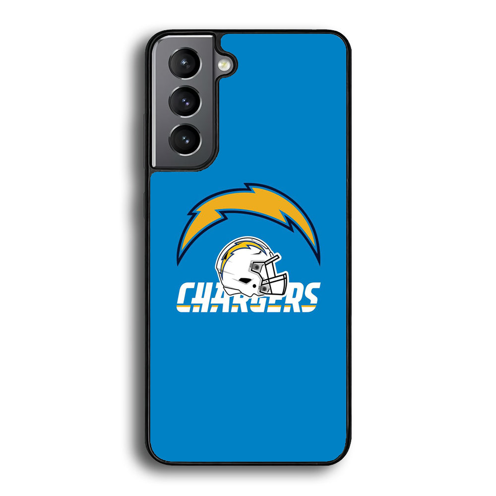 AFC Los Angeles Chargers Helmet Samsung Galaxy S21 Plus Case