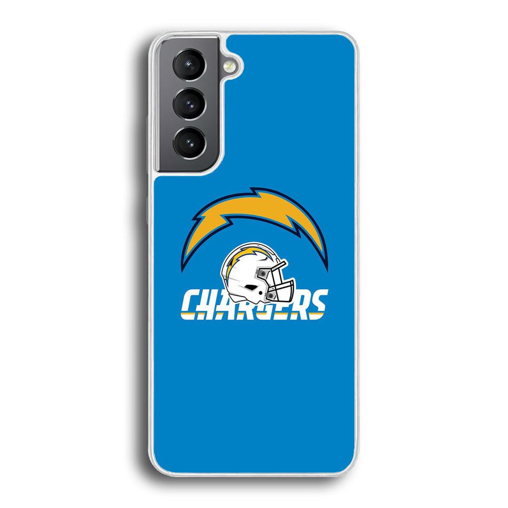 AFC Los Angeles Chargers Helmet Samsung Galaxy S21 Plus Case