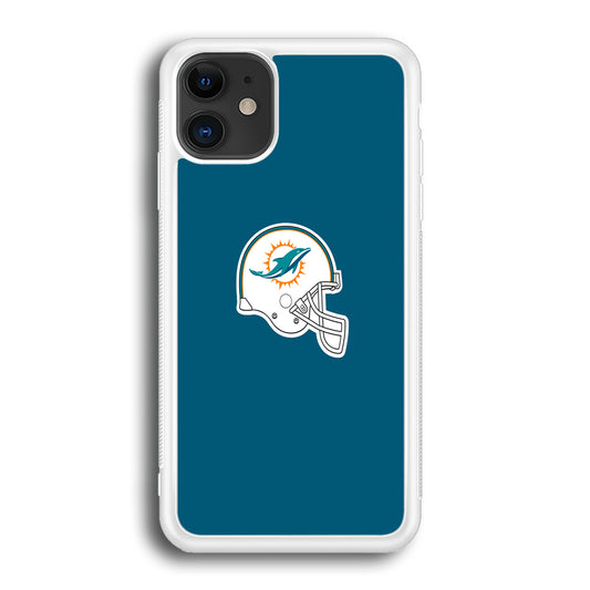 AFC Miami Dolphins Helmet iPhone 12 Case