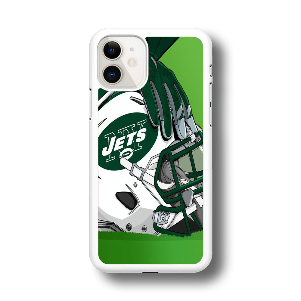 AFC New York Jets Helmet iPhone 11 Case