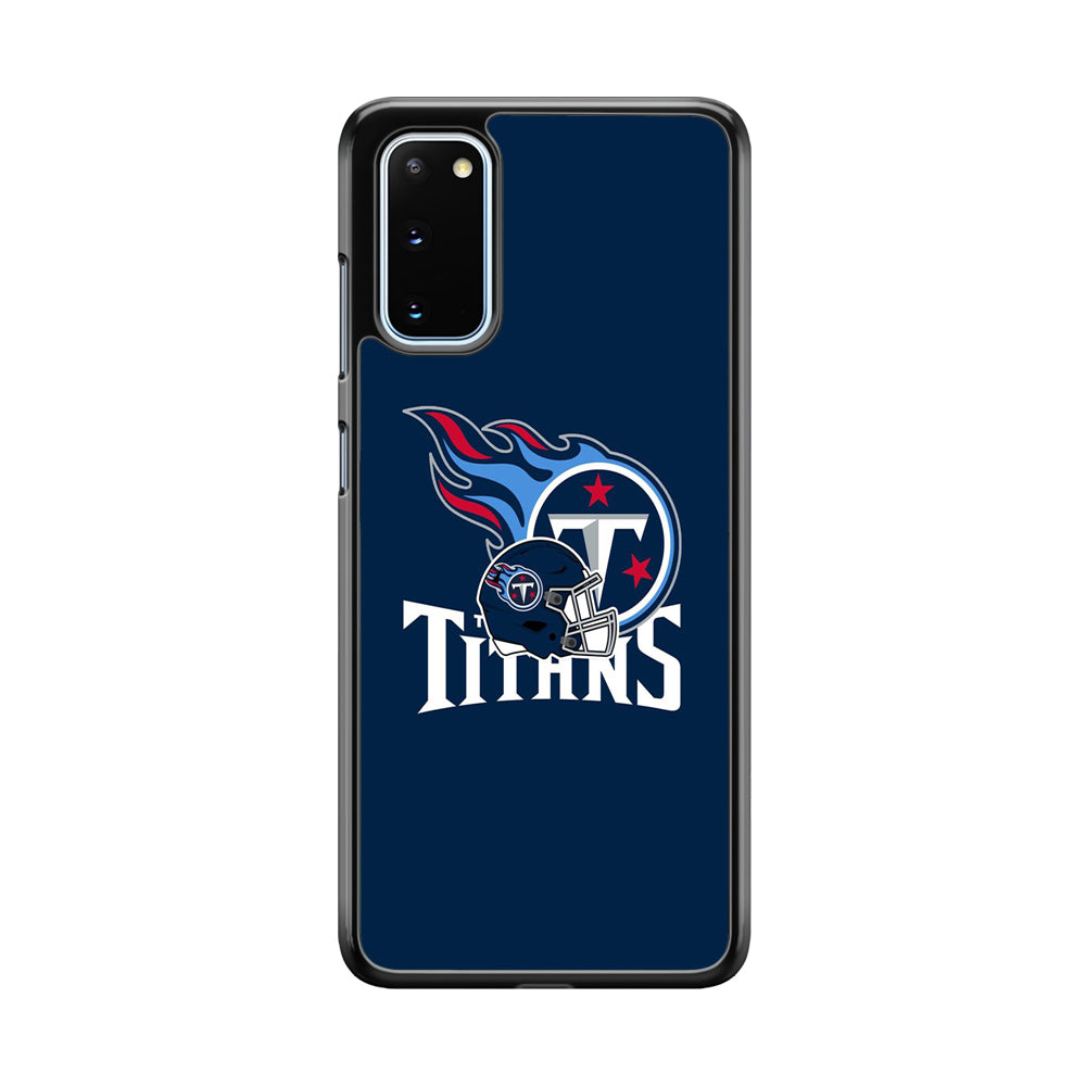 AFC Tennessee Titans Logo Helmet Samsung Galaxy S20 Case