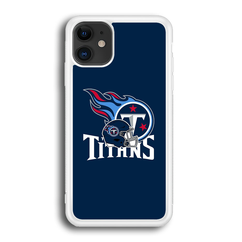 AFC Tennessee Titans Logo Helmet iPhone 12 Case