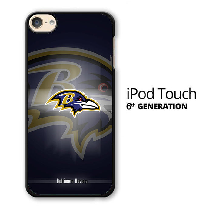AFC Baltimore Raven Violet Logo iPod Touch 6 Case - Ezzystore