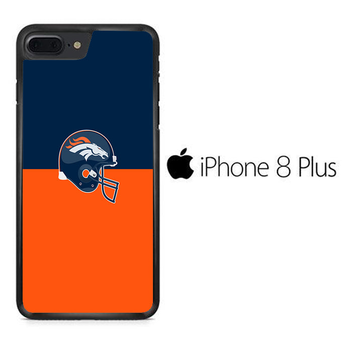AFC Denver Broncos Helmet iPhone 8 Plus Case