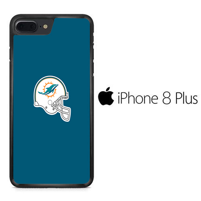 AFC Miami Dolphins Helmet iPhone 8 Plus Case