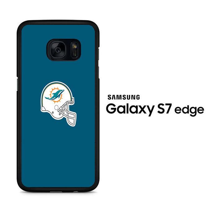 AFC Miami Dolphins Helmet Samsung Galaxy S7 Edge Case