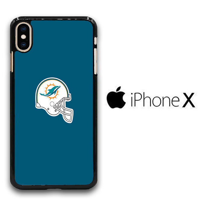 AFC Miami Dolphins Helmet iPhone X Case
