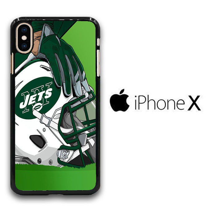 AFC New York Jets Helmet iPhone X Case