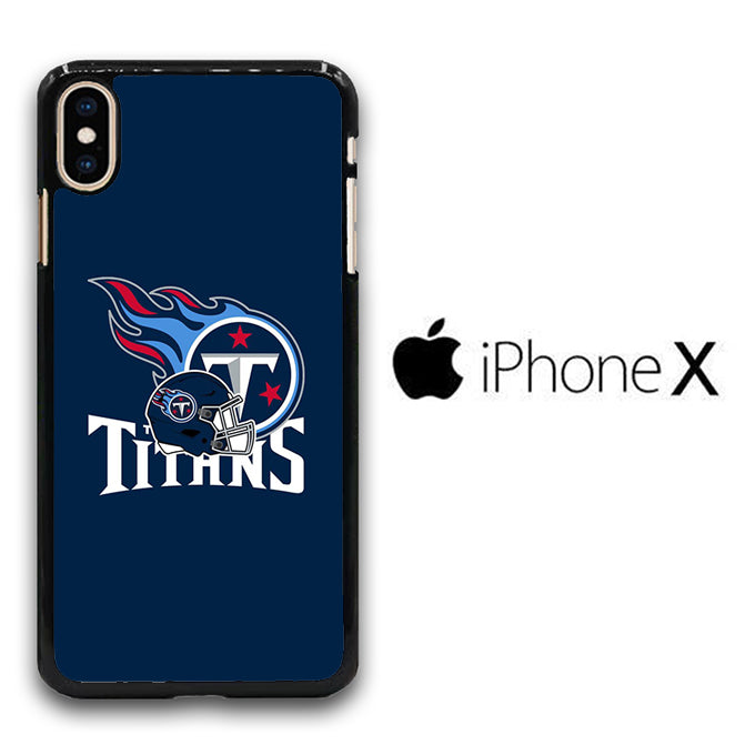 AFC Tennessee Titans Logo Helmet iPhone X Case