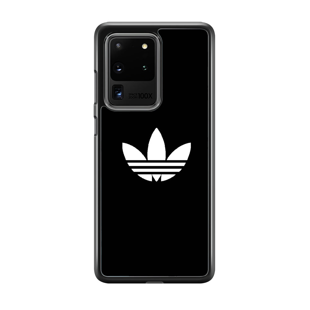Adidas Black White Logo Samsung Galaxy S20 Ultra Case
