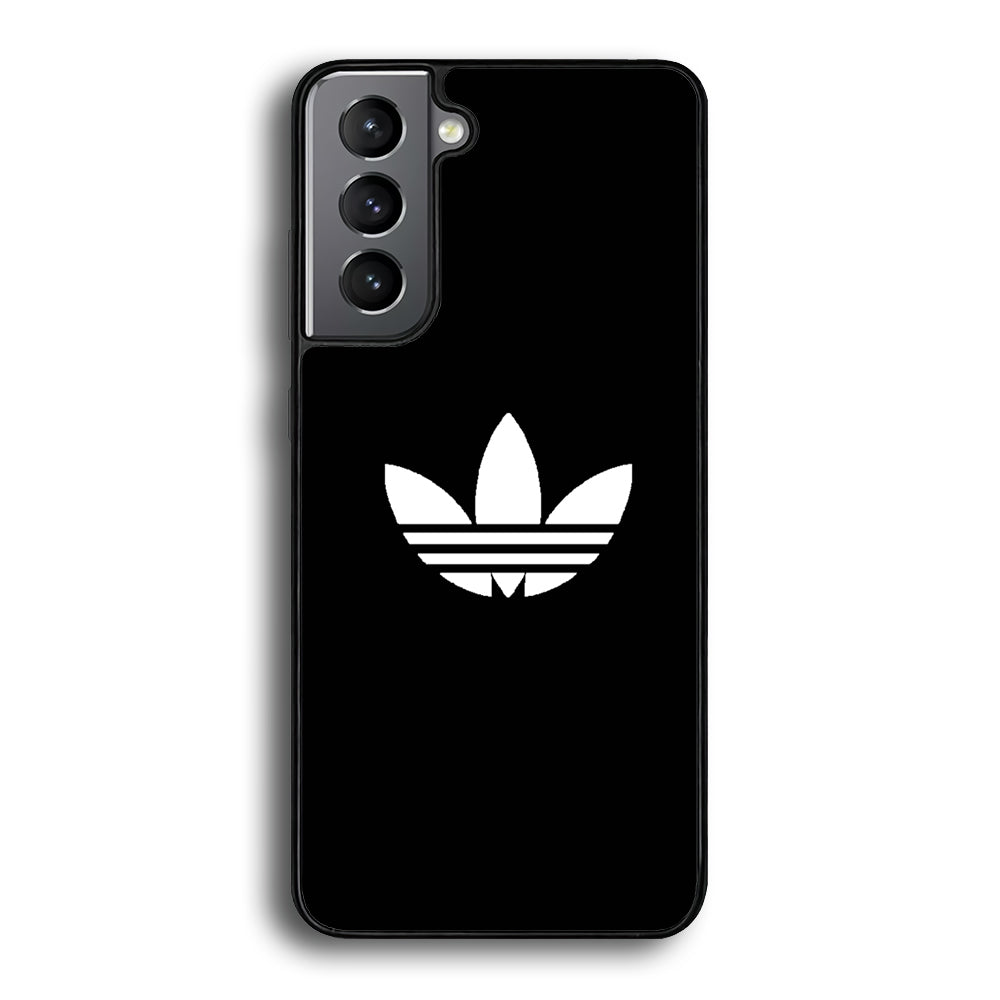 Adidas Black White Logo Samsung Galaxy S21 Plus Case