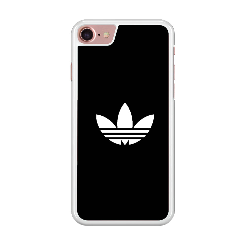 Adidas Black White Logo iPhone 8 Case