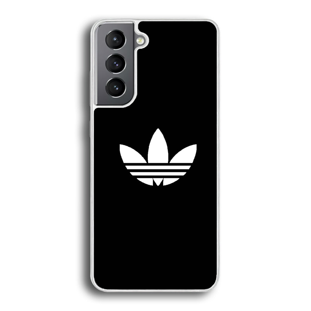 Adidas Black White Logo Samsung Galaxy S21 Plus Case