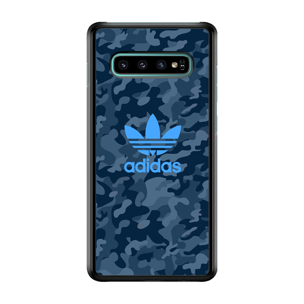 Adidas Blue Camo Samsung Galaxy S10 Case