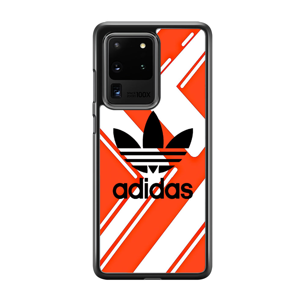 Adidas Pattern Orange Samsung Galaxy S20 Ultra Case