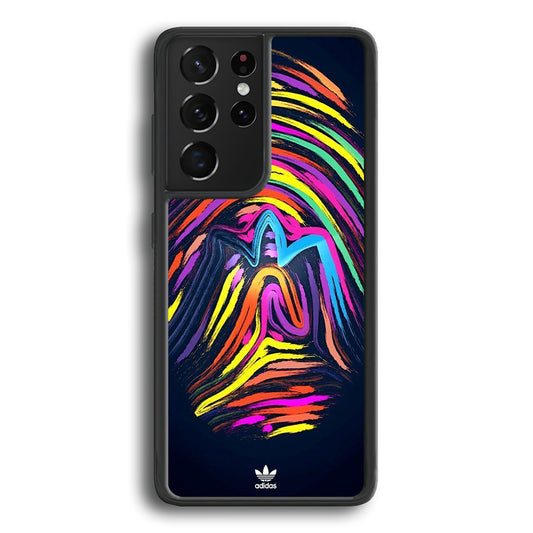 Adidas Rainbow Finger Print Samsung Galaxy S21 Ultra Case - Ezzystore