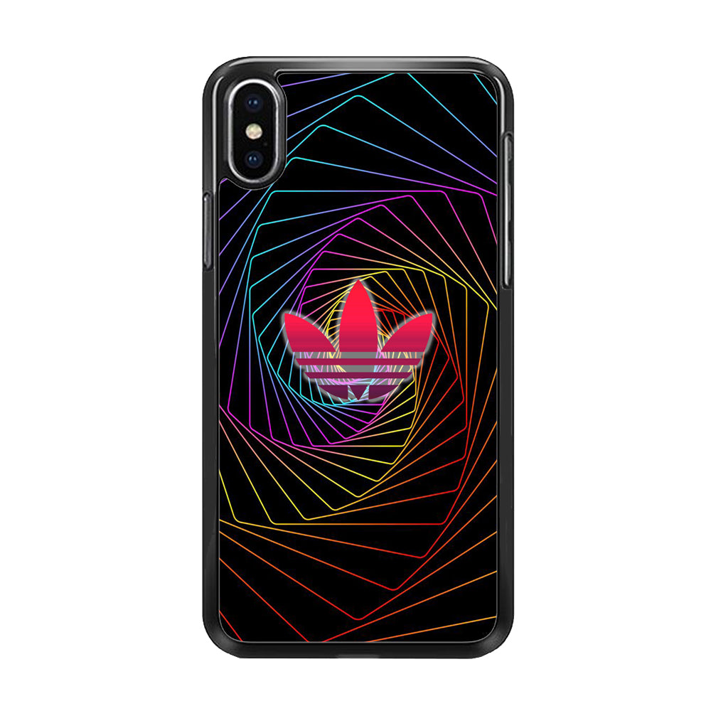 Adidas Rainbow Optical iPhone Xs Case