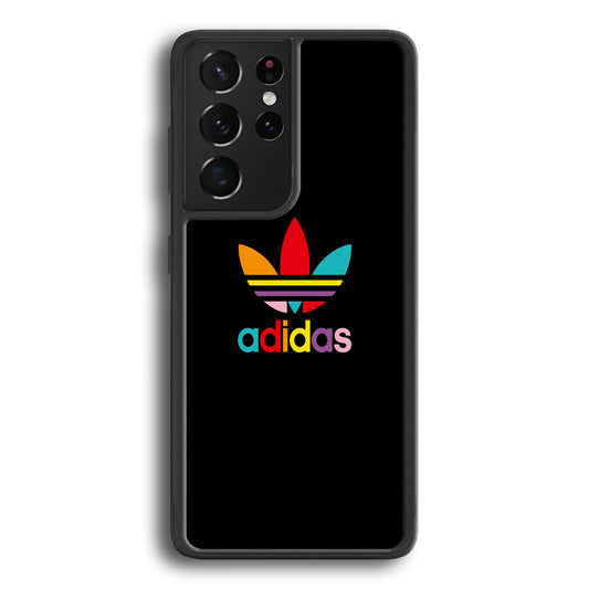 Adidas Cosmos Black Samsung Galaxy S21 Ultra Case - Ezzystore