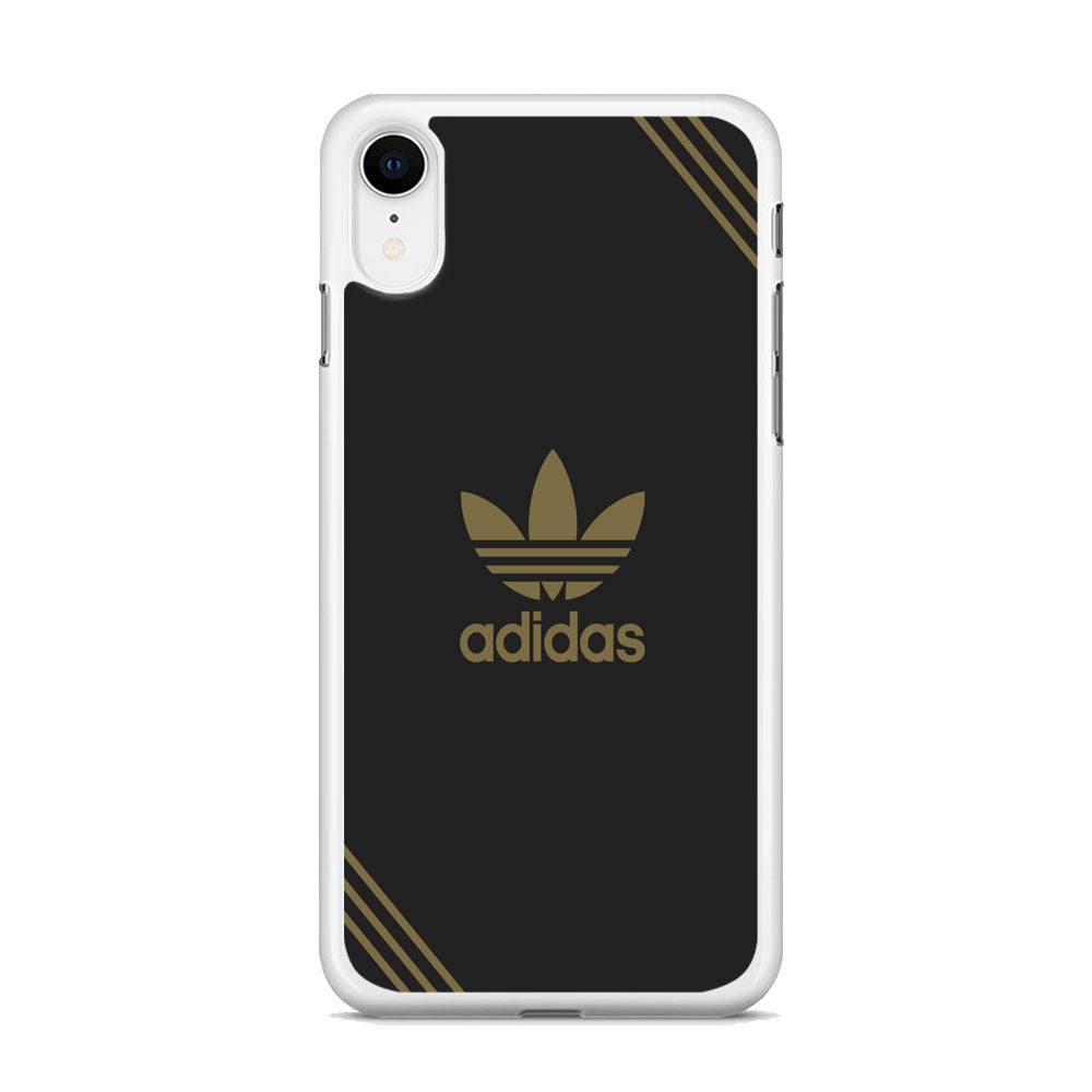 Adidas Gold Absolute Grey iPhone XR Case