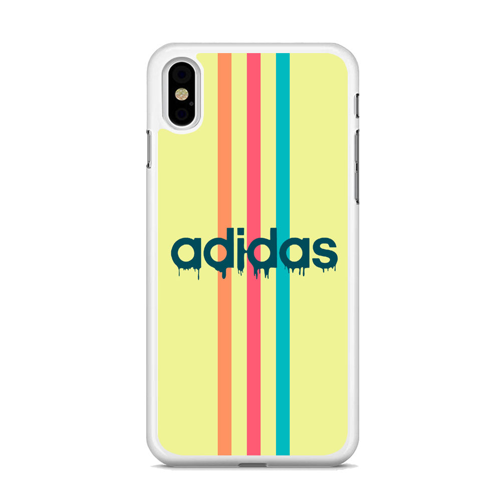 Adidas Lime Cream iPhone Xs Case