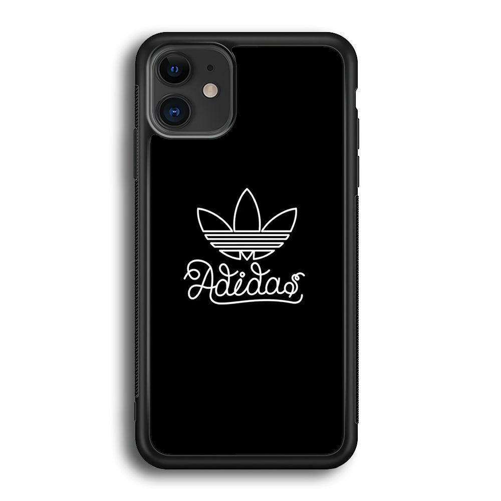 Adidas Line Black iPhone 12 Case