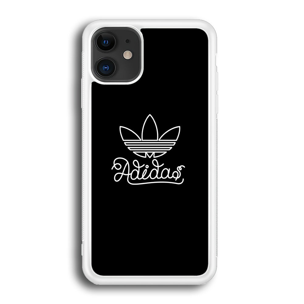 Adidas Line Black iPhone 12 Case