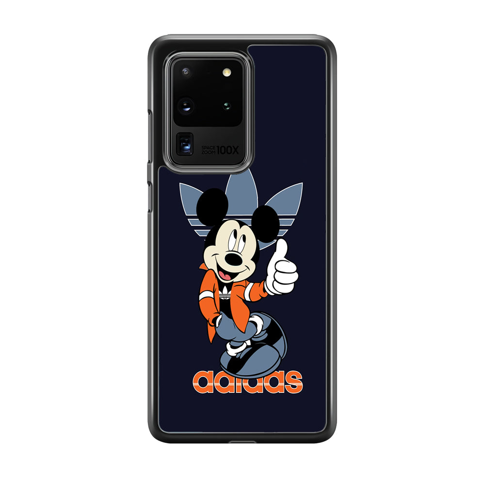 Adidas Navy Mickey Samsung Galaxy S20 Ultra Case