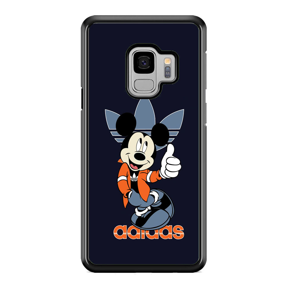 Adidas Navy Mickey Samsung Galaxy S9 Case