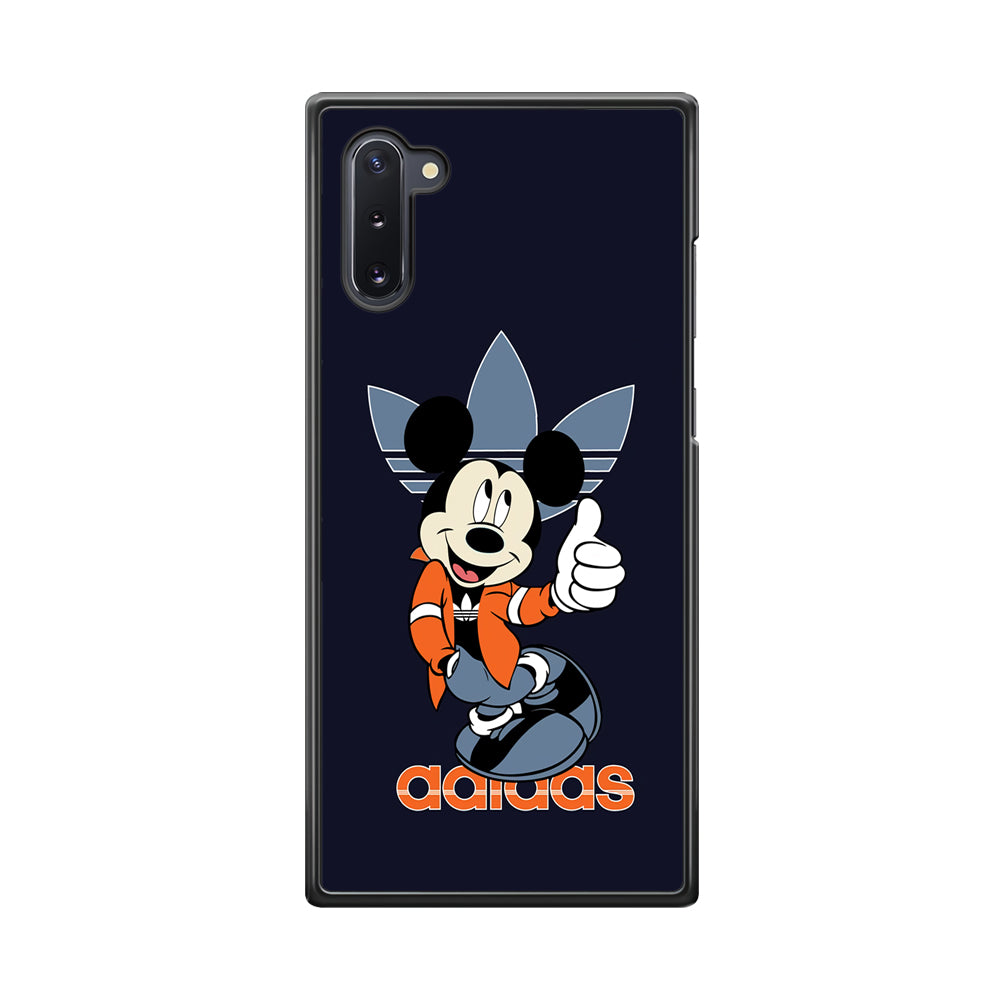 Adidas Navy Mickey Samsung Galaxy Note 10 Case