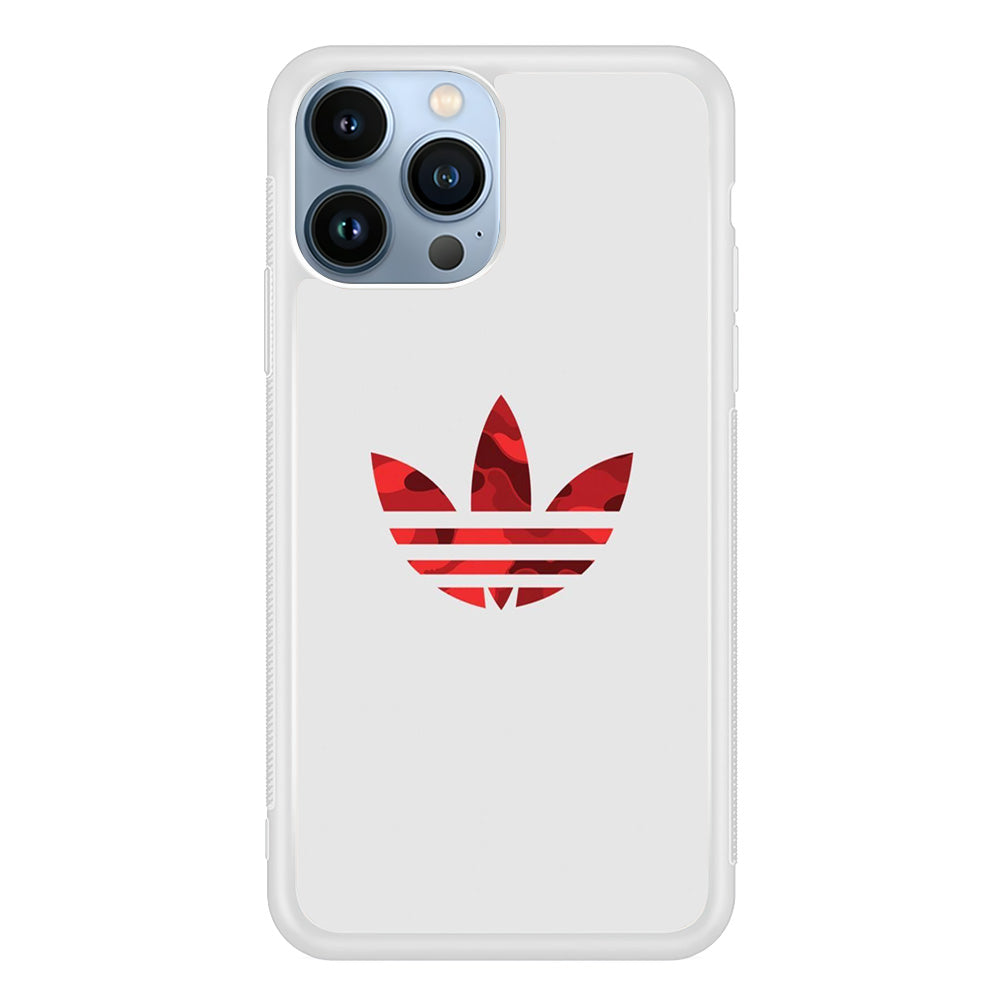 Adidas Pearl Camo Red iPhone 13 Pro Case
