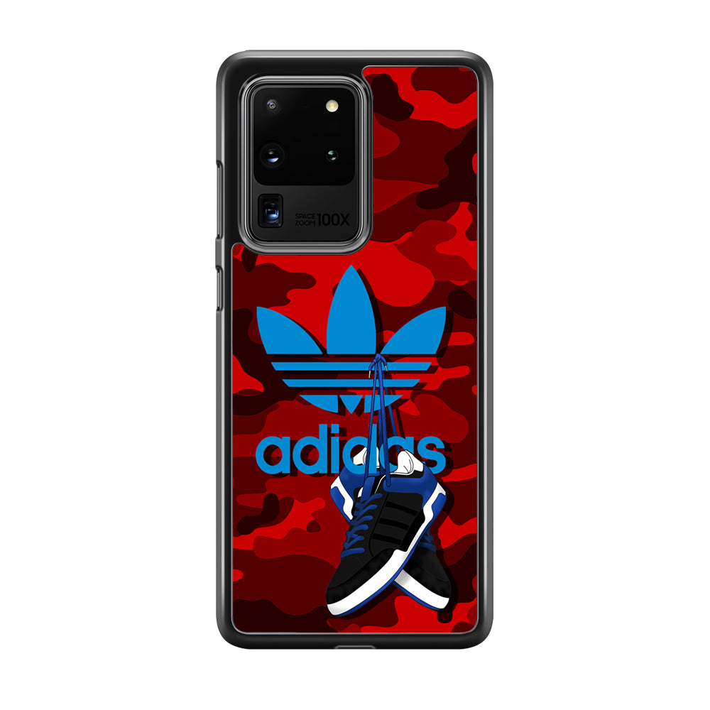 Adidas Shoes Camo Red Samsung Galaxy S20 Ultra Case