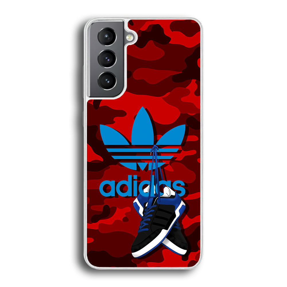 Adidas Shoes Camo Red Samsung Galaxy S21 Plus Case