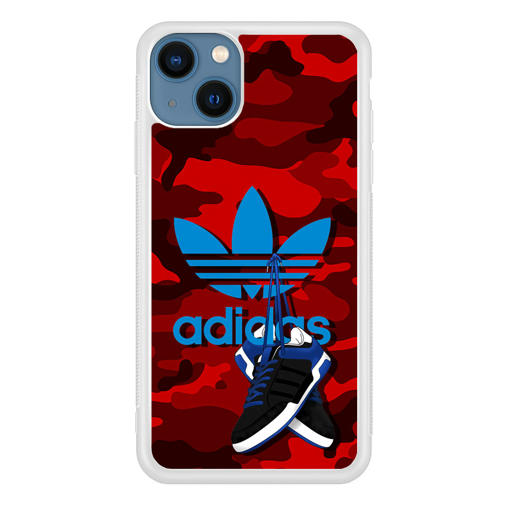 Adidas Shoes Camo Red iPhone 13 Case