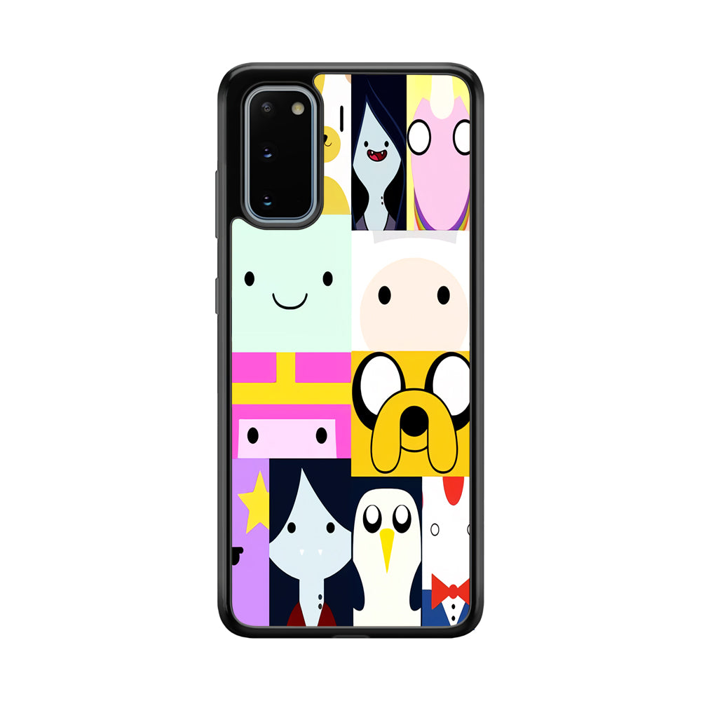 Adventure Time Character Collage Samsung Galaxy S20 Case