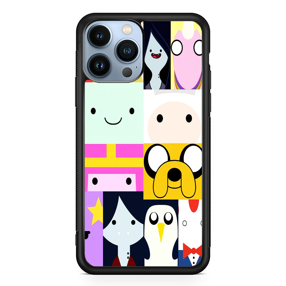 Adventure Time Character Collage iPhone 13 Pro Max Case