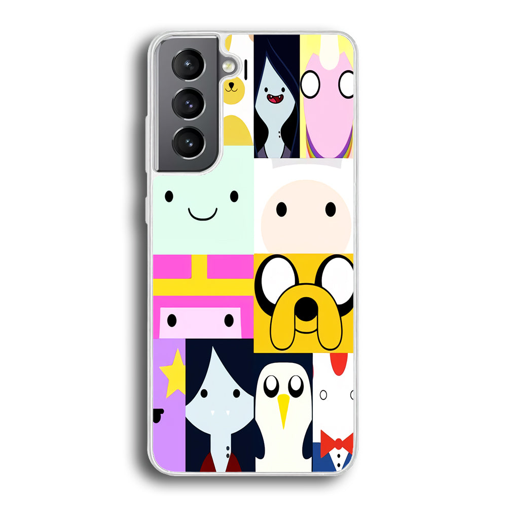 Adventure Time Character Collage Samsung Galaxy S21 Case