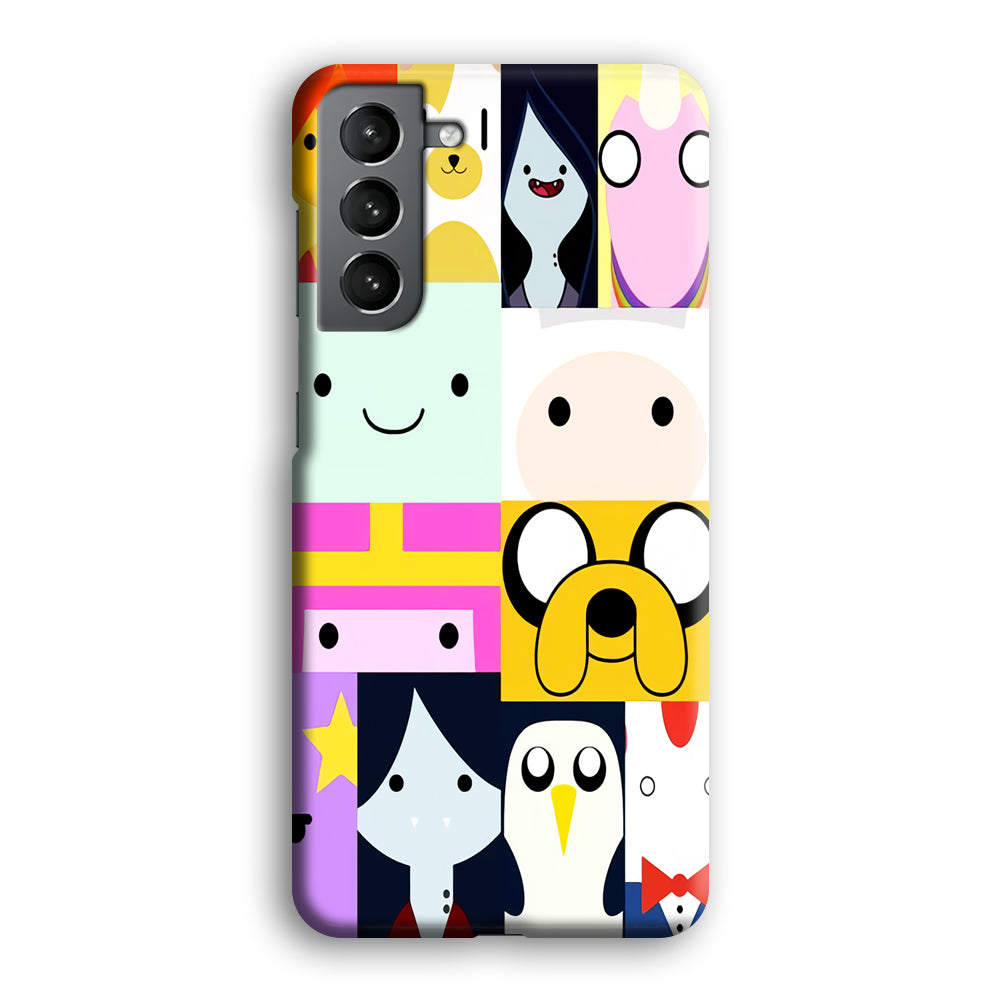Adventure Time Character Collage Samsung Galaxy S21 Case