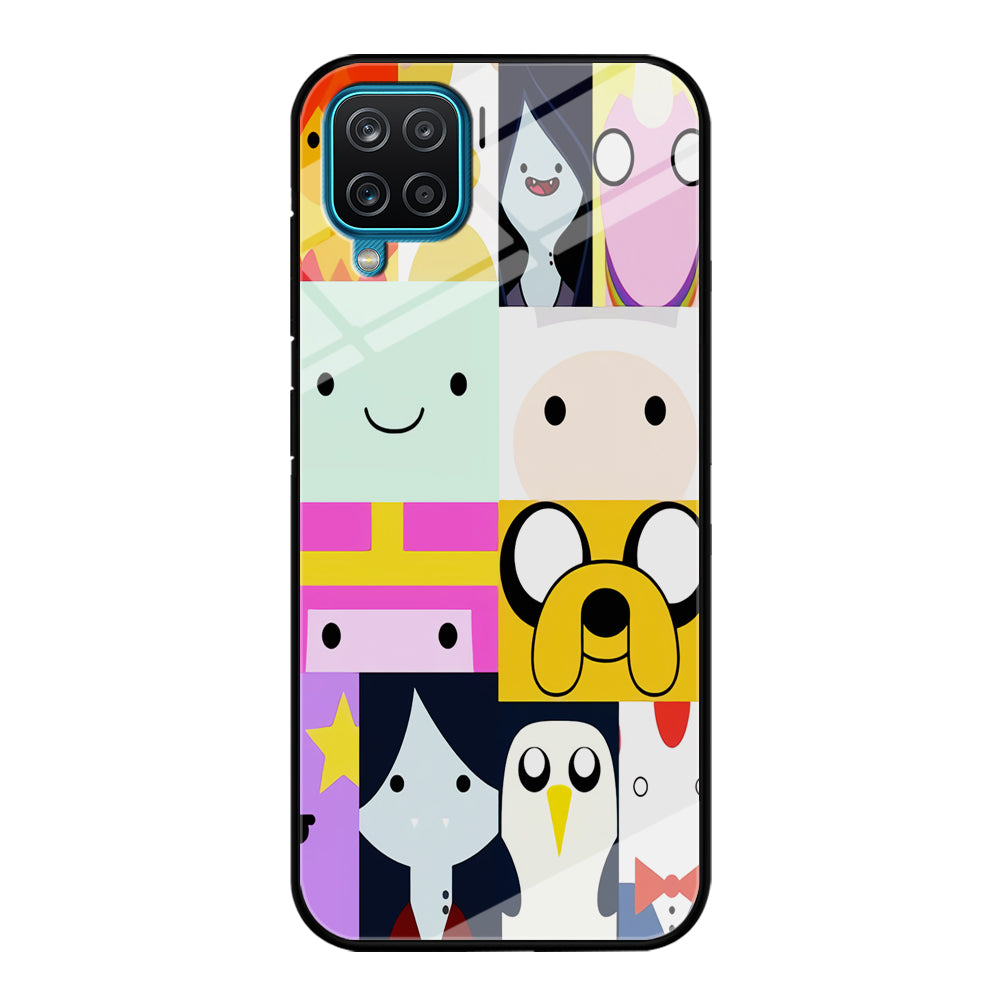 Adventure Time Character Collage Samsung Galaxy A12 Case