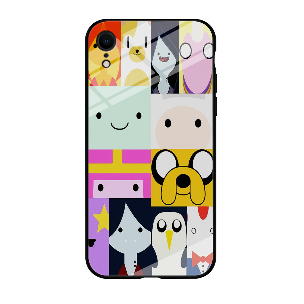 Adventure Time Character Collage iPhone XR Case