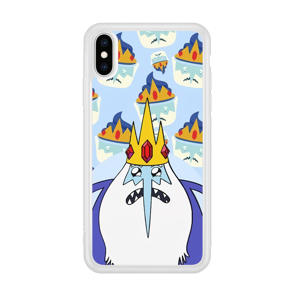 Adventure Time Ice King Character iPhone XS Case