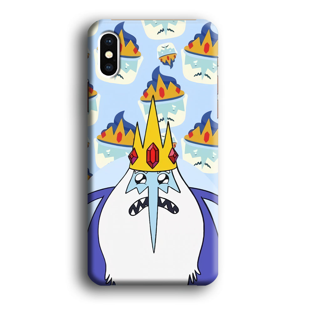 Adventure Time Ice King Character iPhone XS Case