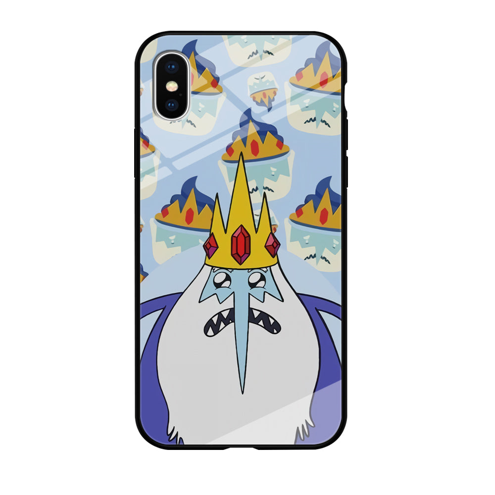 Adventure Time Ice King Character iPhone XS Case