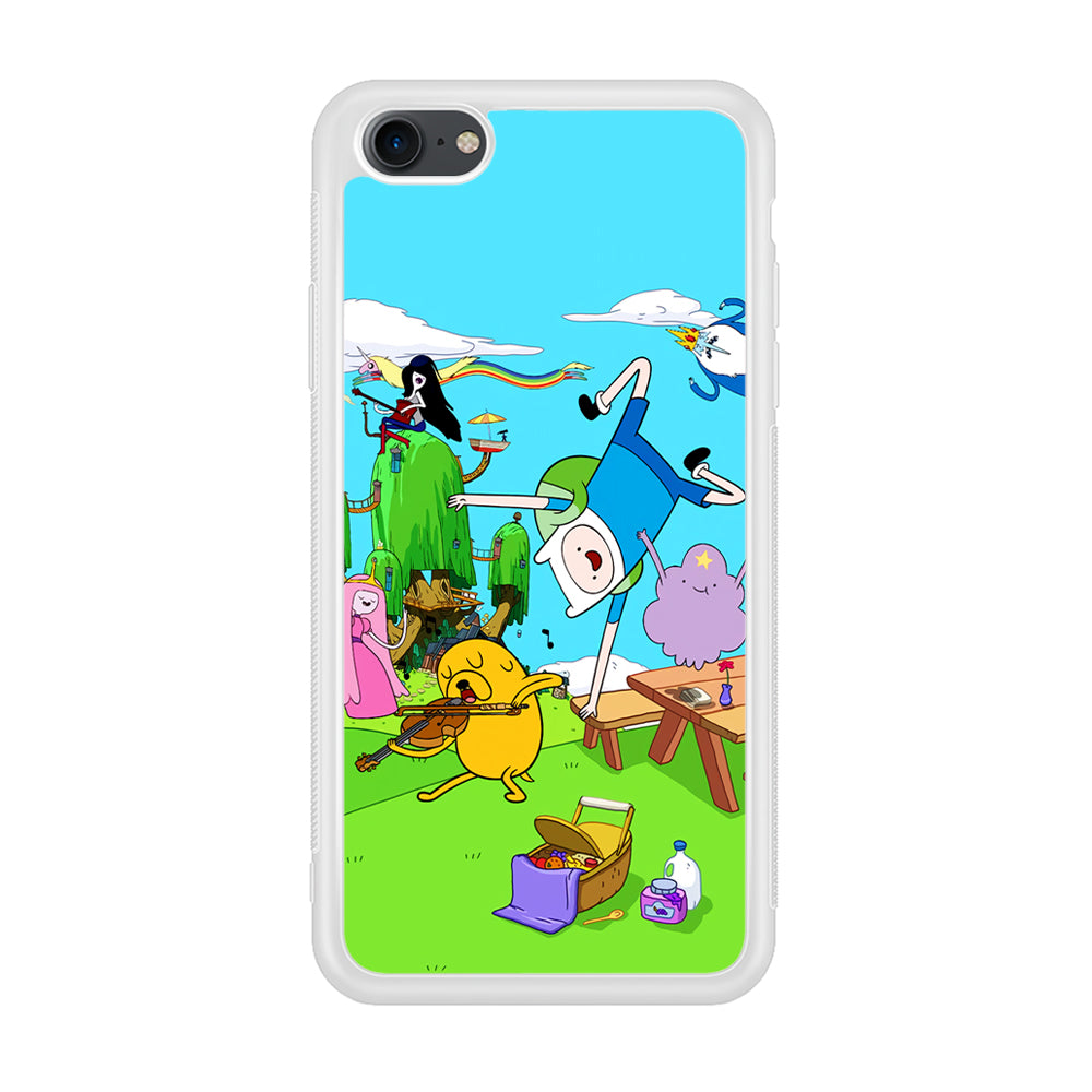 Adventure Time Jamming Session iPhone 8 Case