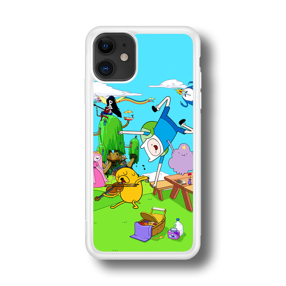 Adventure Time Jamming Session iPhone 11 Case