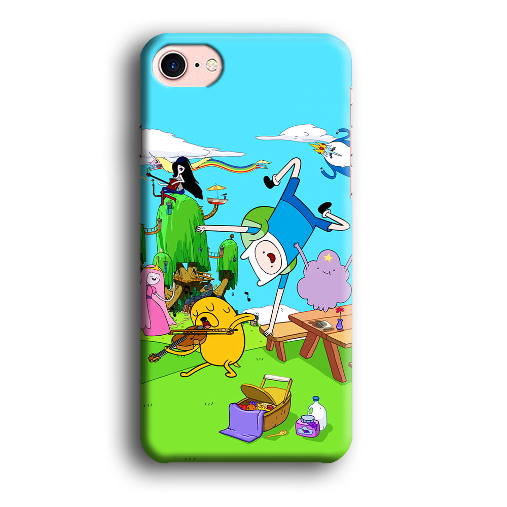 Adventure Time Jamming Session iPhone 8 Case
